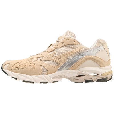 Zapatillas Mizuno WAVE Rider 10 Premium Hombre - Beige / Blancos - Chile M540XKZVRQ